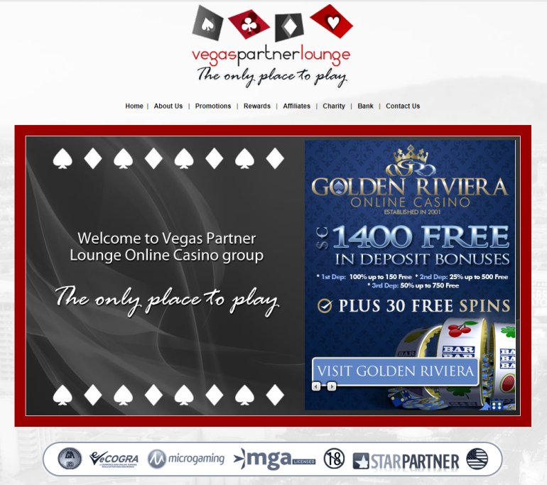 Vegas Partner Lounge online casino group